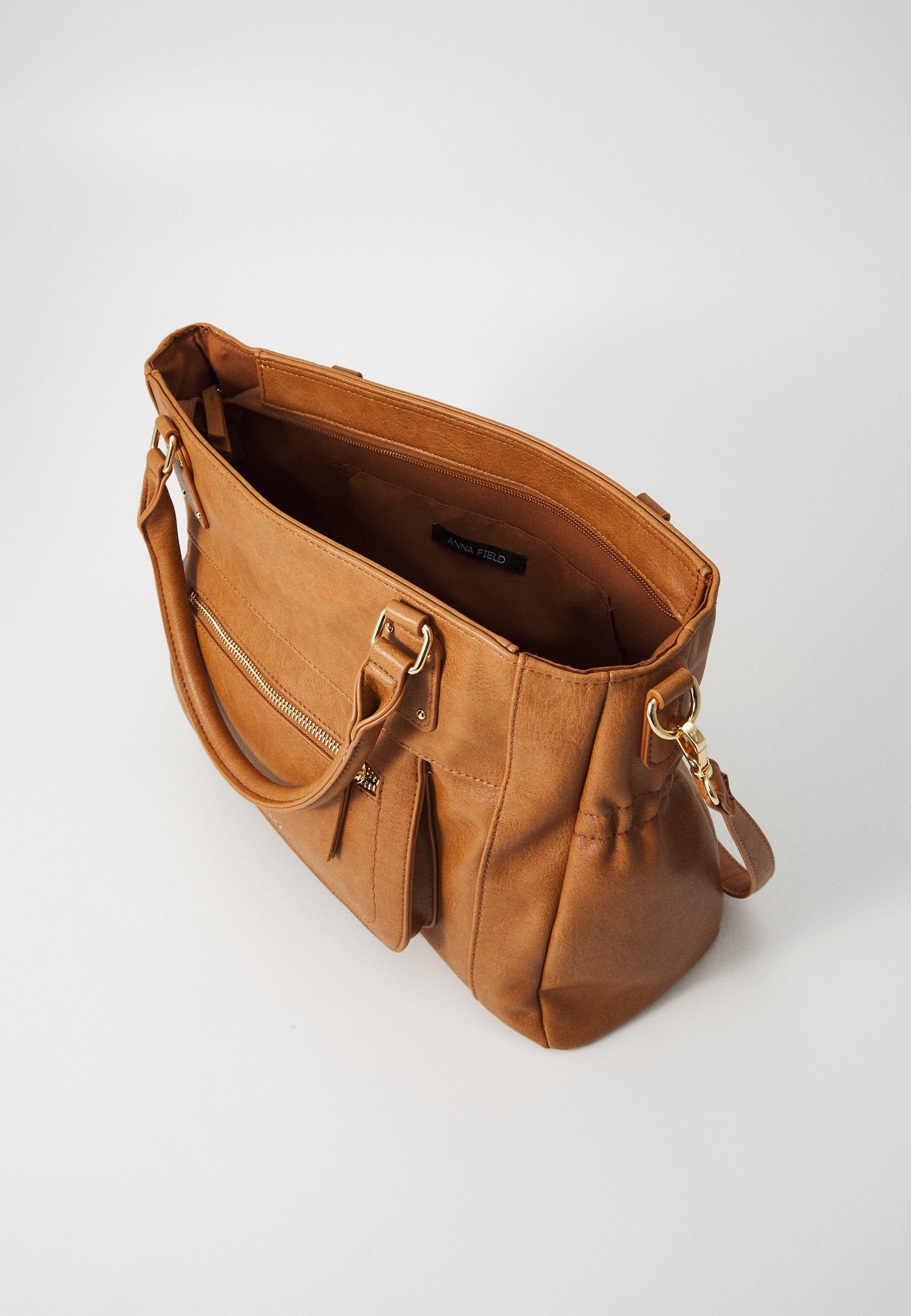 Borsa Anna Field - color cognac