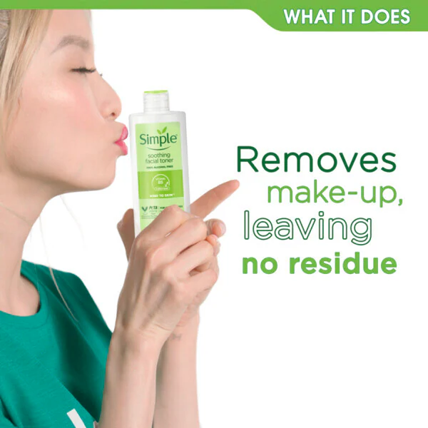 Simple Kind To Skin nyugtató arctonik 200ml