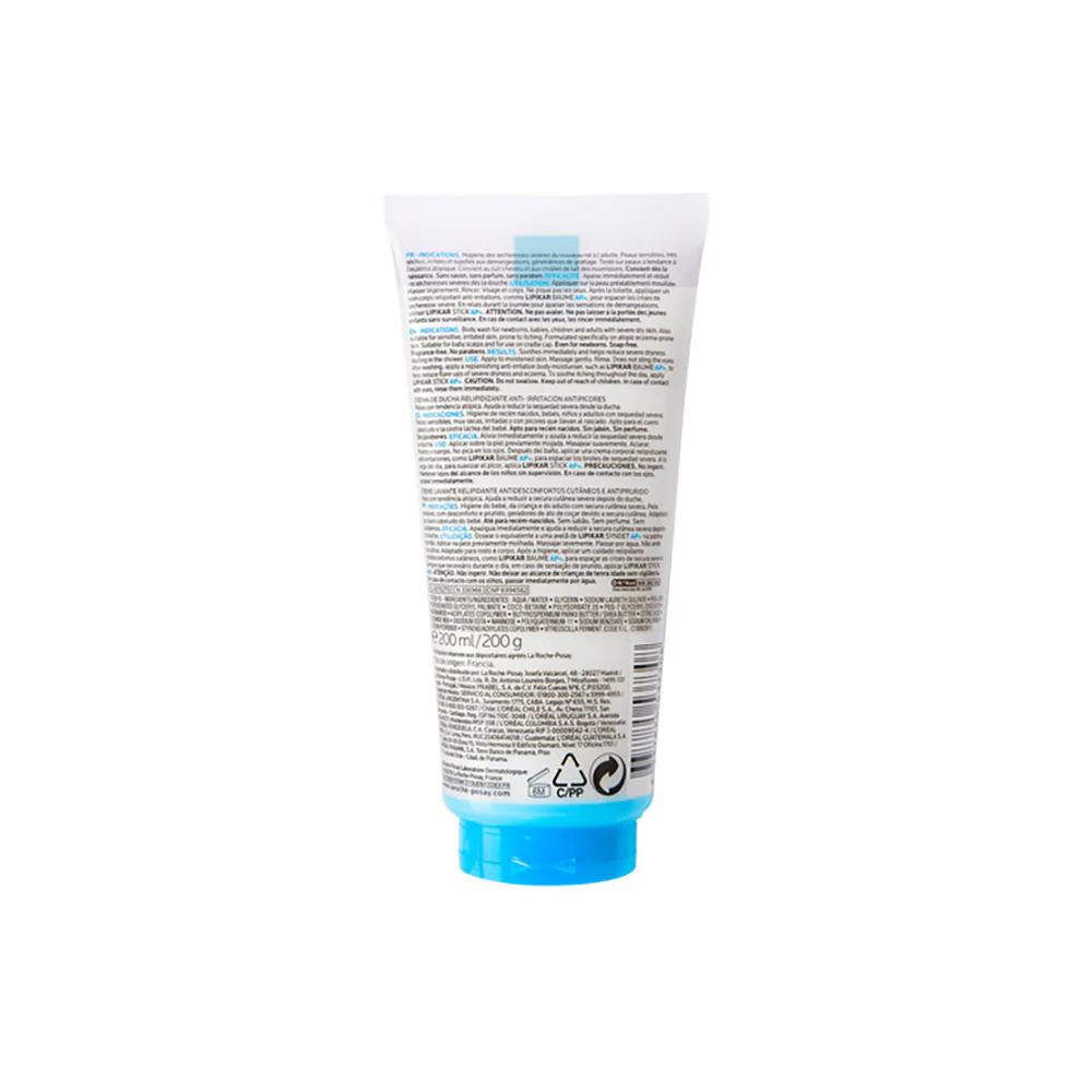 Lipikar Lipikar Syndet AP+ Crema Detergente Corpo - Bagno e Doccia