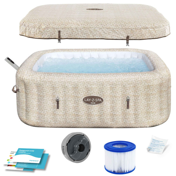 Dmuchane spa ogrodowe 7-osobowe hydromasaż Bestway 6001M
