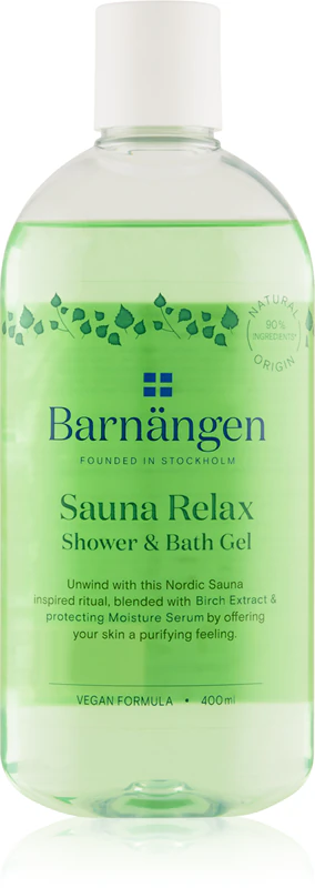 Gel de banho e ducha Barnängen Sauna Relax