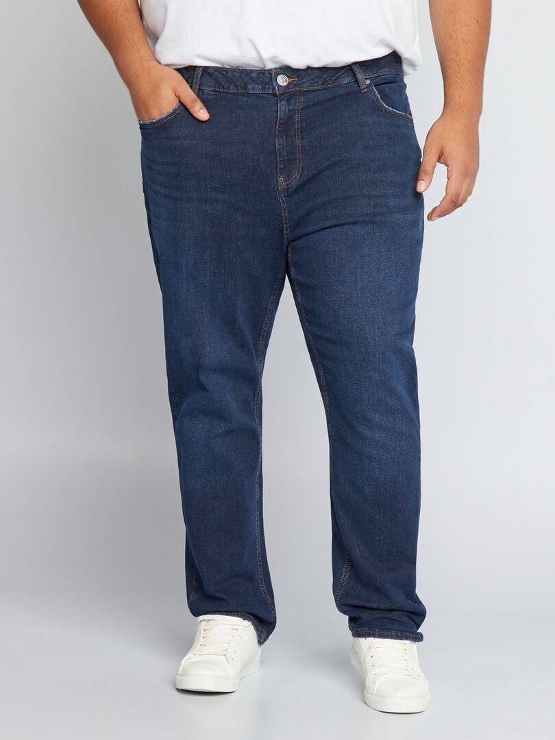 Slim fit jeans met 5 zakken - Maat L34 - Blauw