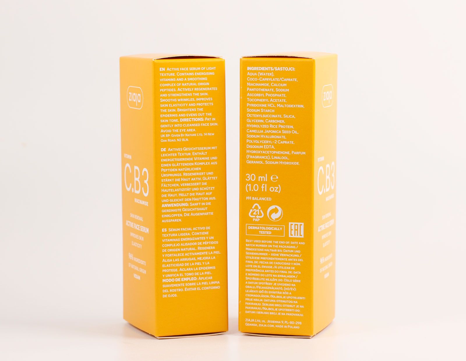Vitamino C.B3 serumas Serumai