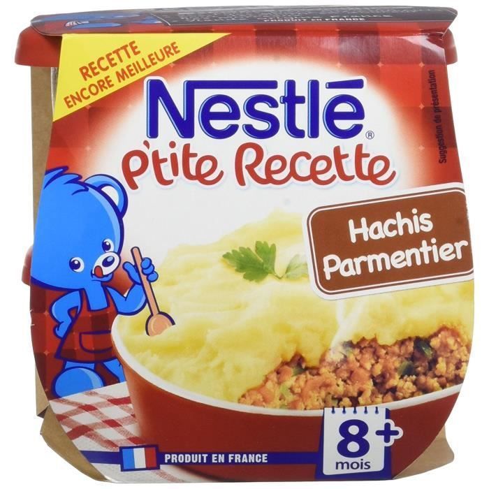 NESTLÉ Little Recipe Shepherd's Pie - 2 x 200 g - Dagli 8 mesi