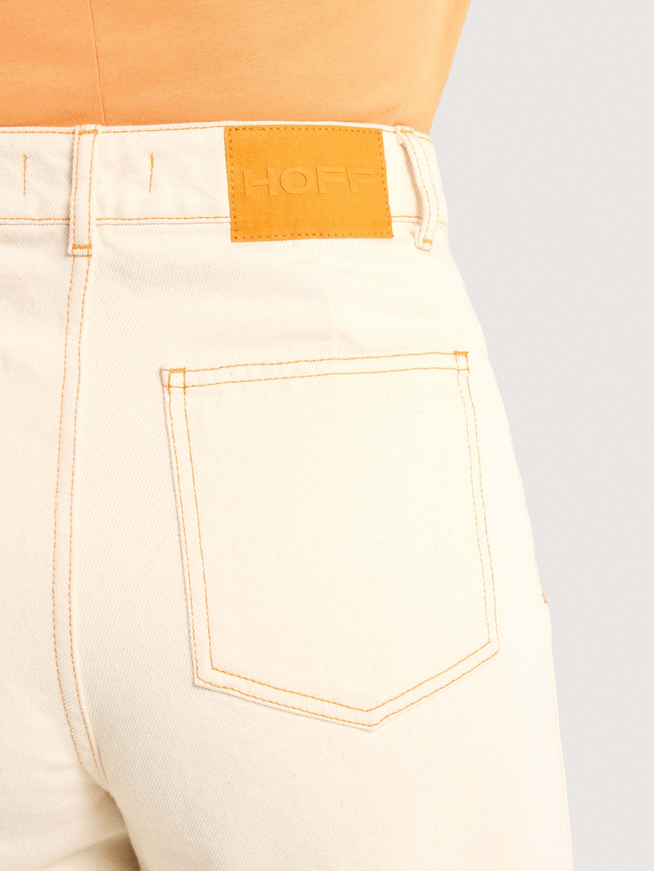 PANTALÓN DENIM AZORES OFF WHITE