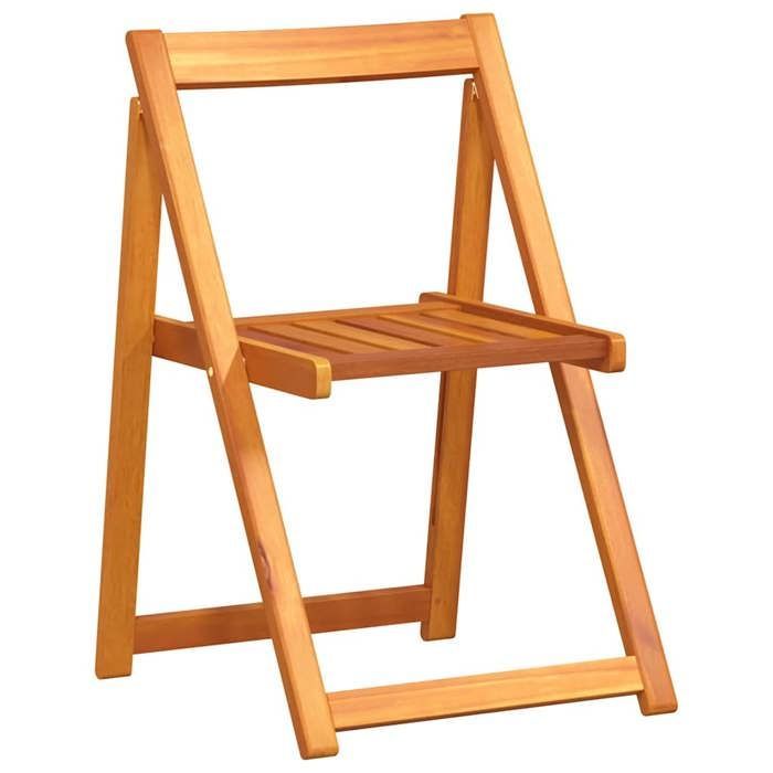 Mesa de jardín/balcón/patio BONNIE® - Resistente al desgaste y la corrosión - Juego plegable de 5 piezas, marrón, 110 x 60 x 72 cm - Capacidad para 2/4/6 personas EU2115507