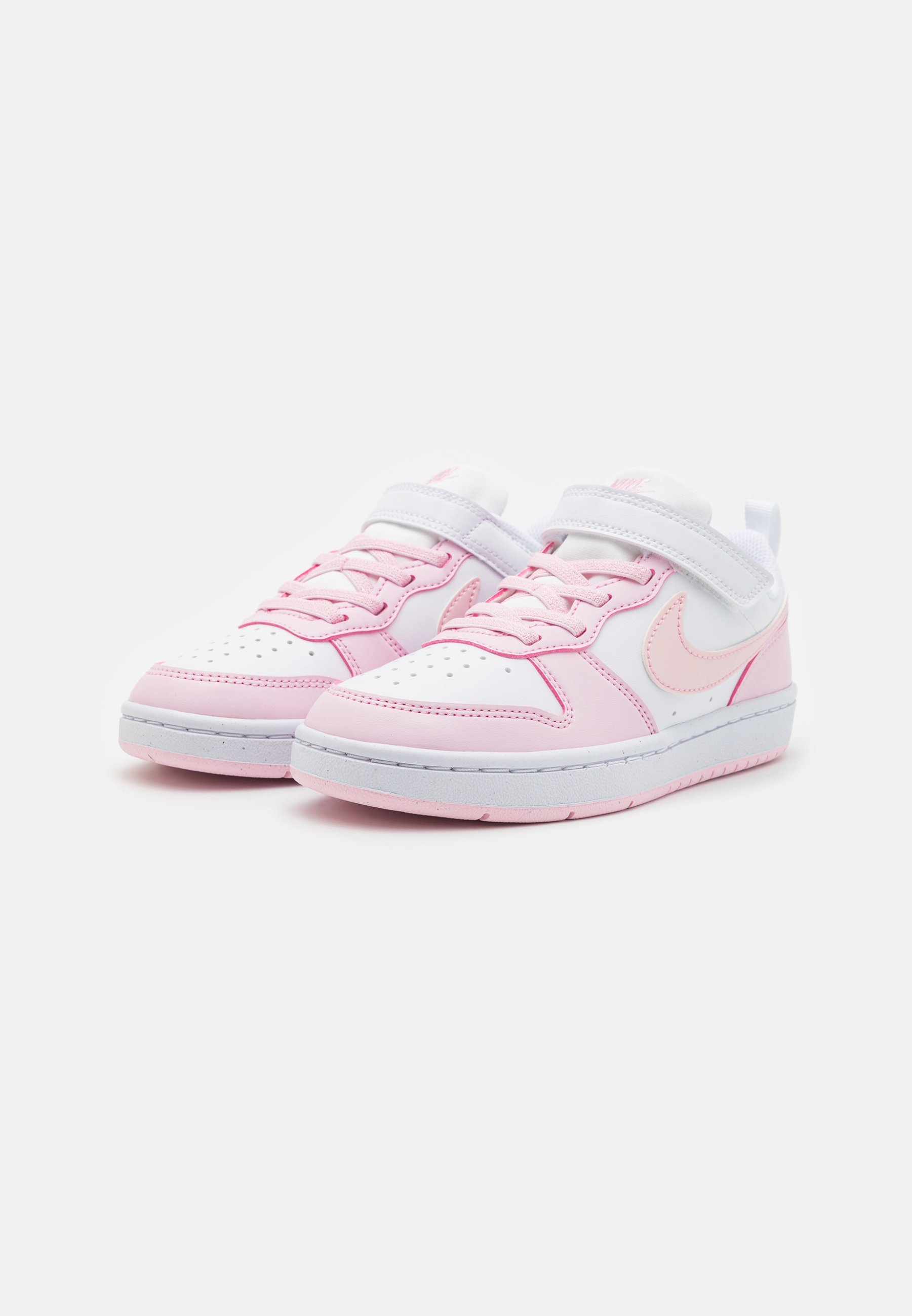 Nike Sportswear COURT BOROUGH - Sneakers - wit/roze