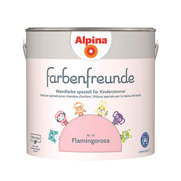 Farvenvenn nr. 14 Flamingorosa, 2,5 l