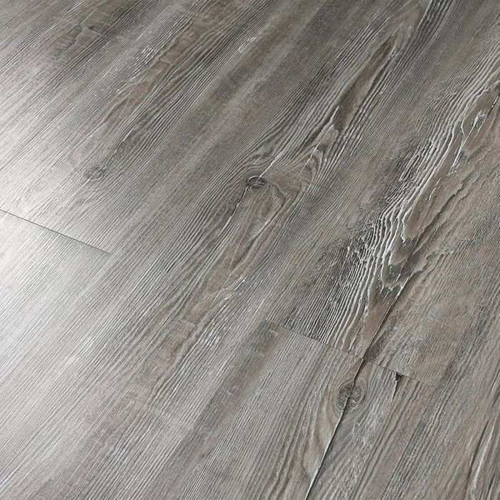 Baldosas adhesivas de linóleo gris para baño, 30x30 cm, 32 baldosas. Baldosas adhesivas de PVC de 30x30 cm, 32 baldosas, color gris madera GR. Suelo de PVC.