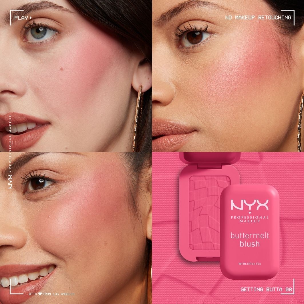 NYX Professional Makeup Blush Buttermelt Blush - 5 g