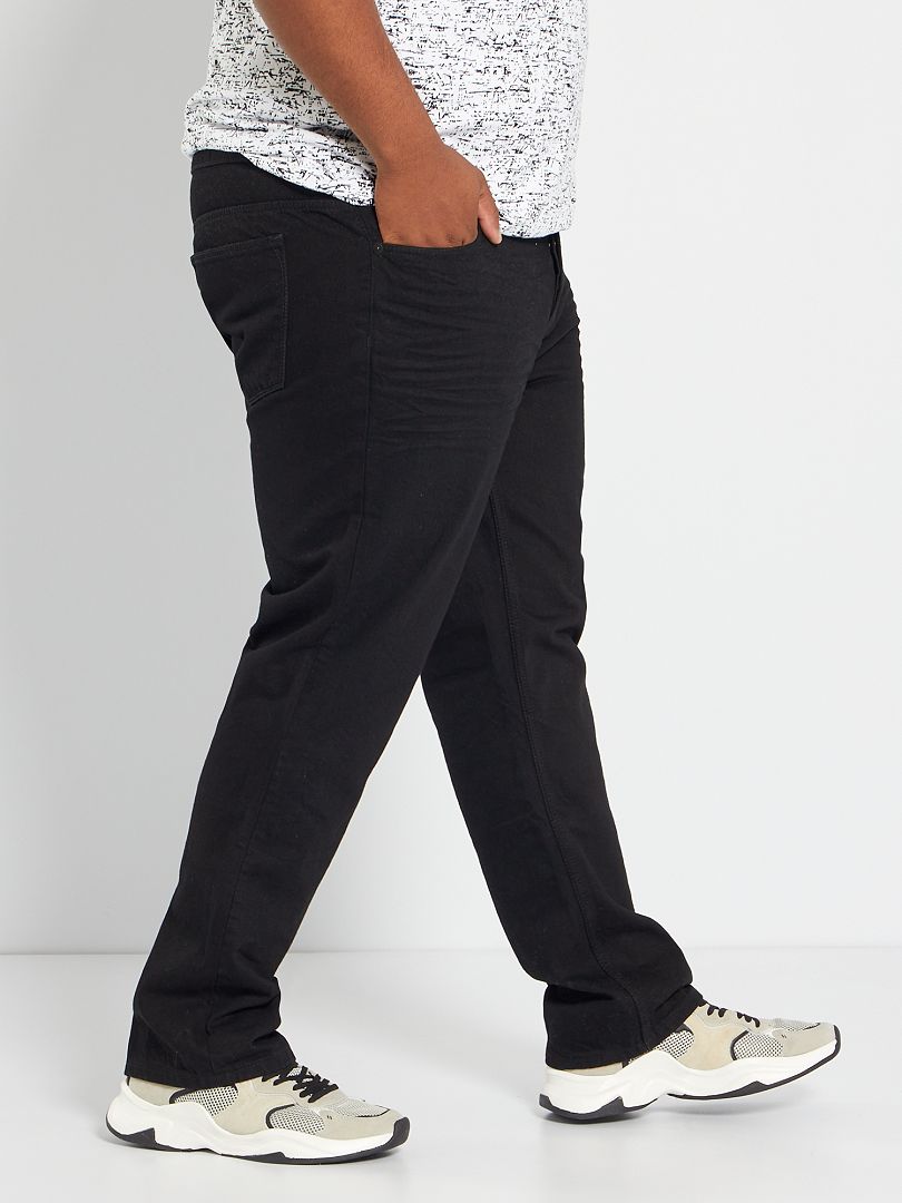 Pantalones vaqueros regulares - L30 - NEGRO