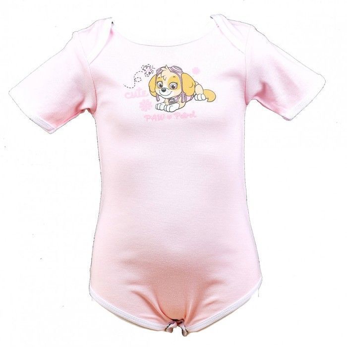 Body Bébé Licence fantaisie: Mickey, Minnie, Pat Patrouille 100% Coton Er0312 Pat Patrouille Fille