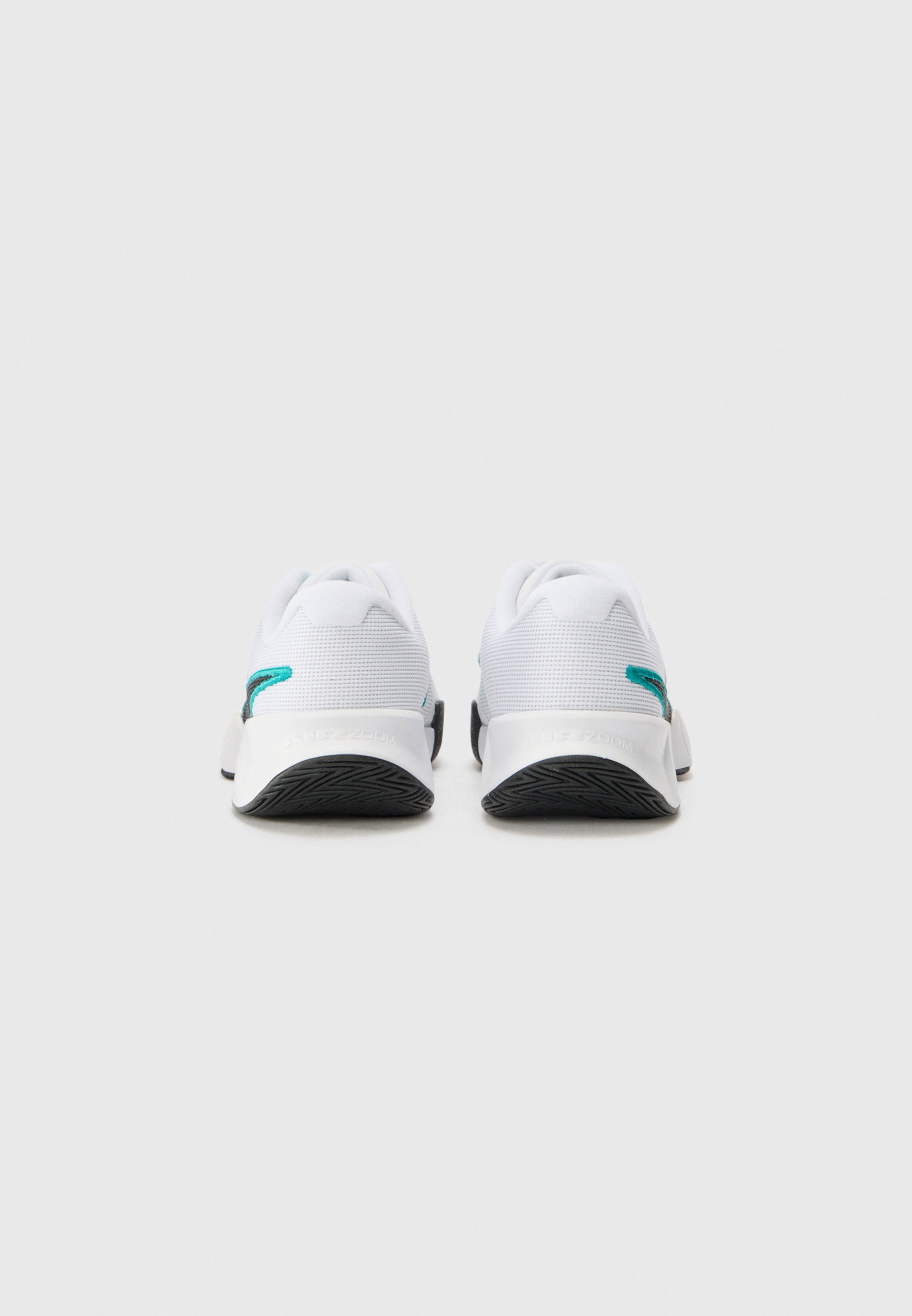 Nike Performance CHALLENGE PRO - Buty tenisowe na różne nawierzchnie - białe/czarne/lśniący szmaragd
