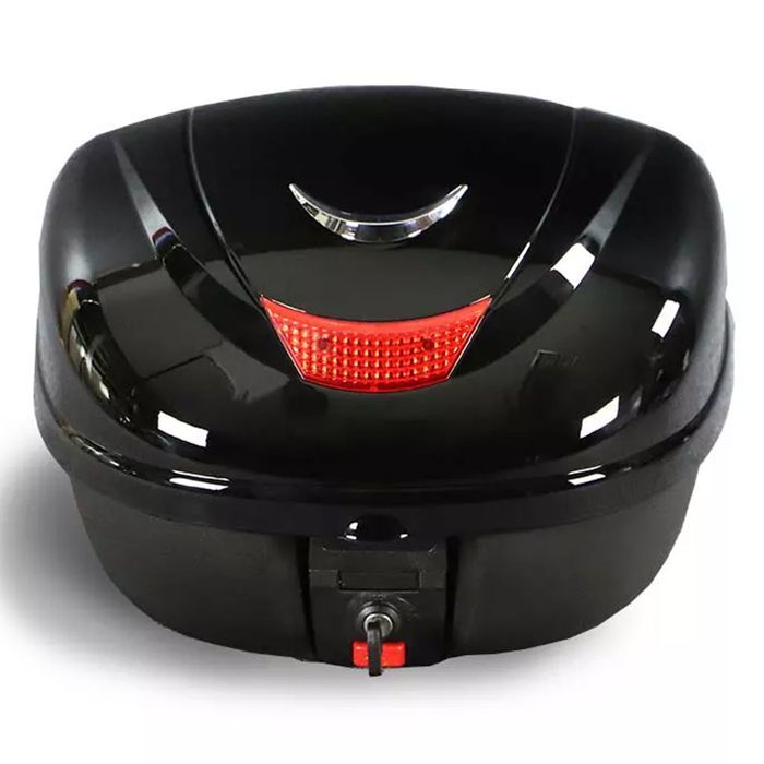 Maleta superior para motocicleta Bagtecs TCS1 - 29 litros - Impermeable - Con cerradura - Universal