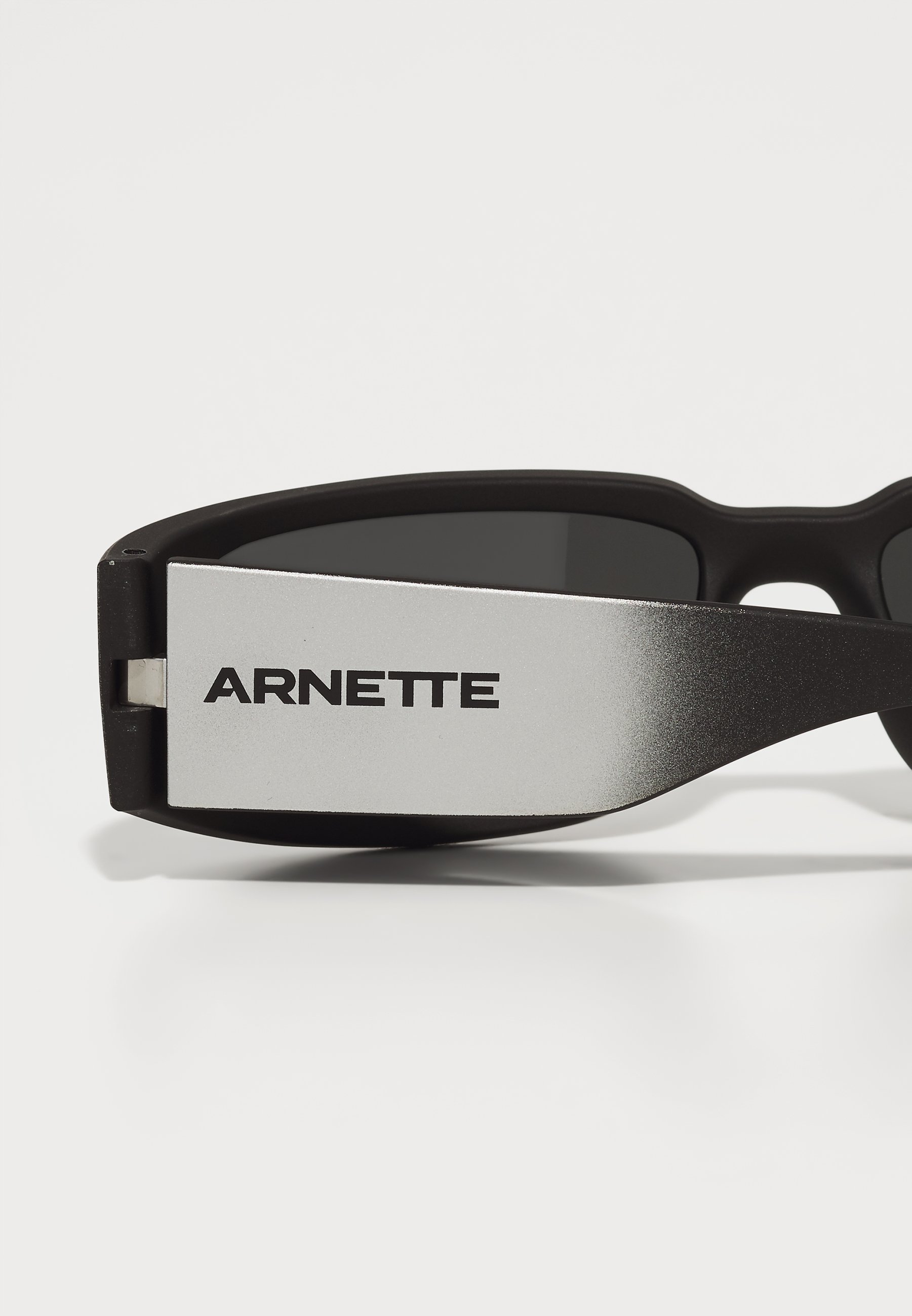 Arnette SMAZE UNISEX - Zonnebril - matzwart/zilverkleurig