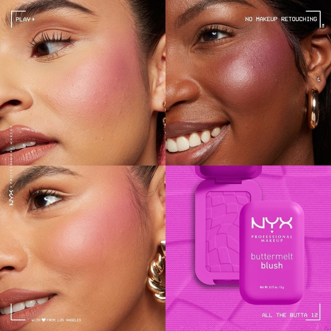 NYX Professional Makeup rumenilo Buttermelt rumenilo - 5 g
