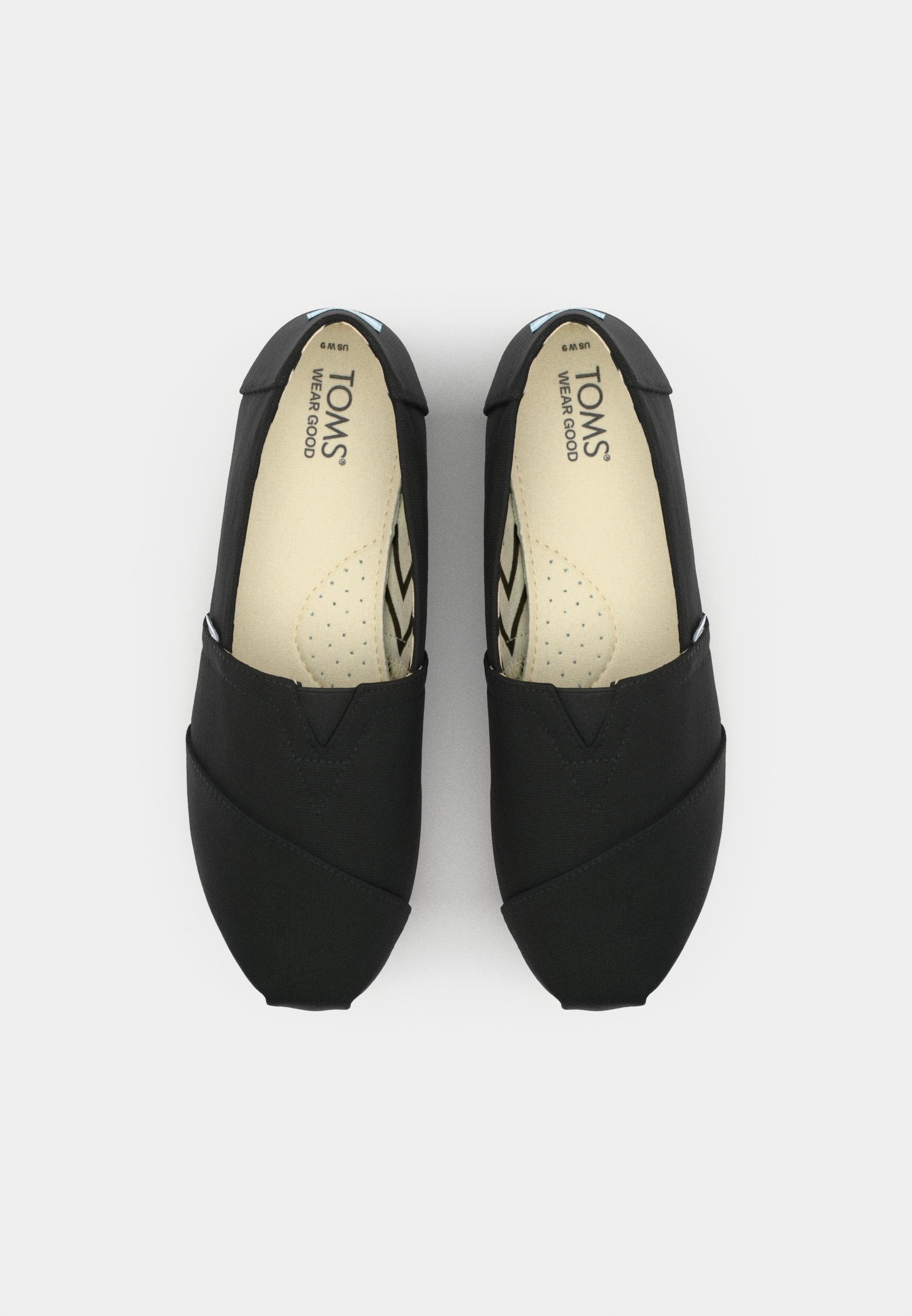 TOMS Slip-ons - czarne