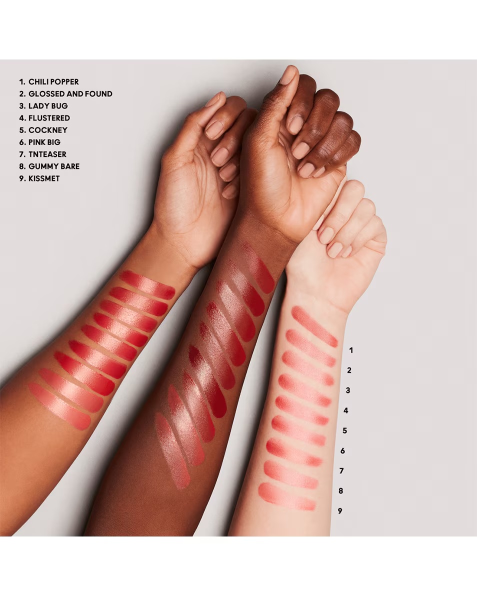 Κραγιόν MAC Lustreglass Sheer-Shine Διαφανές και λαμπερό χρώμα - μακράς διαρκείας φινίρισμα