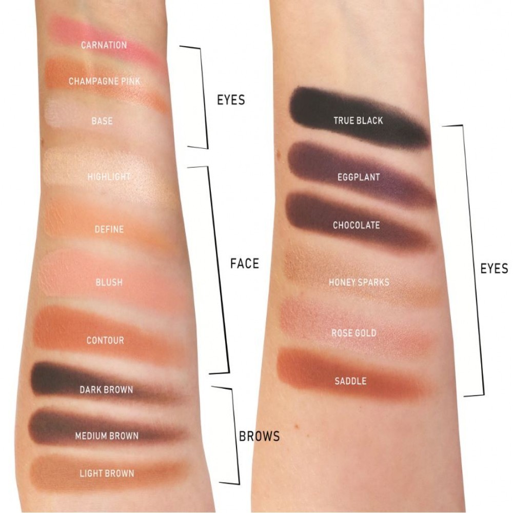 Rude Cosmetics RUDE In Your Face 3-in-1 Palette