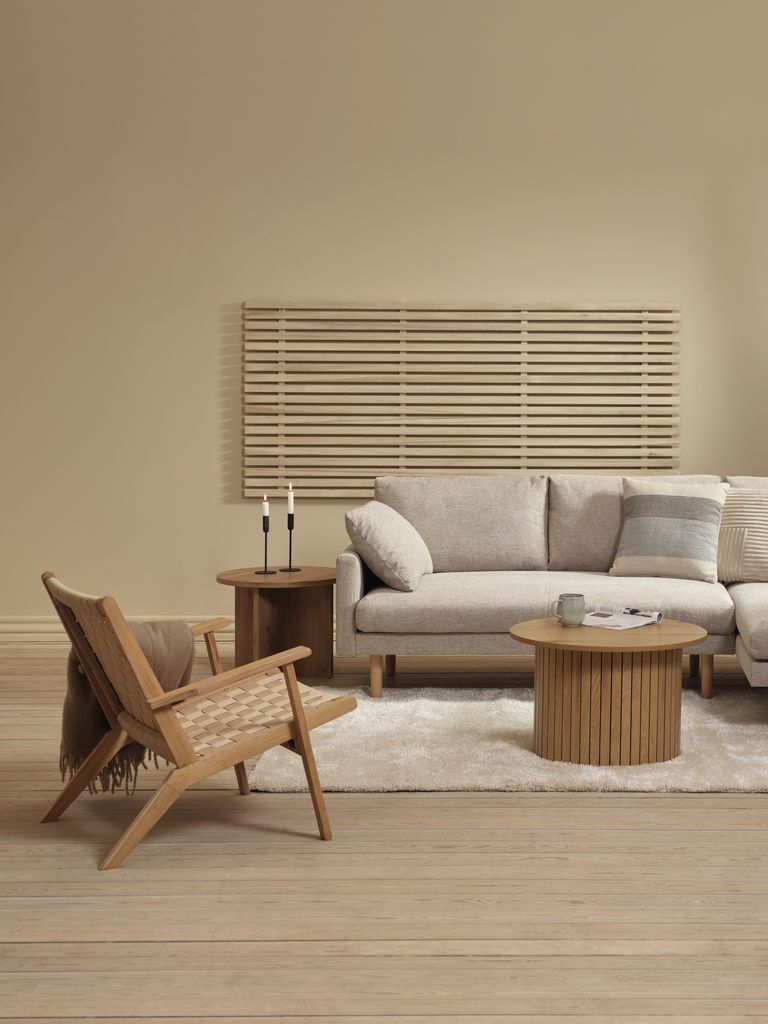 KETTINGE Stenski panel KETTINGE 200x90 Natural