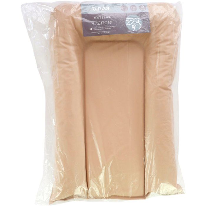 Changing mat - TINEO - FLAKES - PVC - Hazelnut