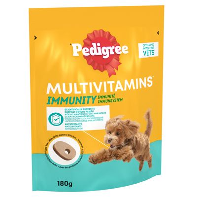 Suplementos multivitamínicos Pedigree para el sistema inmunitario