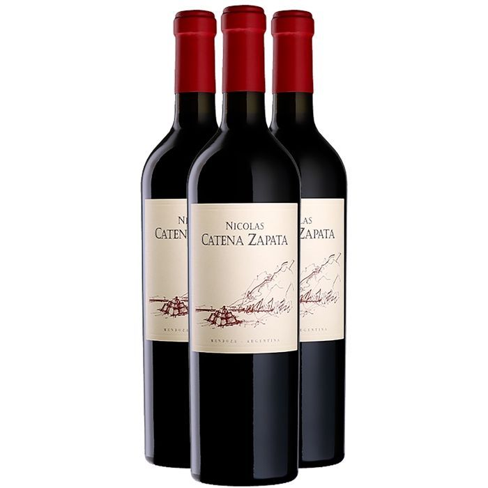 Nicolas Catena Zapata Argentina Mendoza 2020 - Rode wijn uit Argentinië (3x75cl)