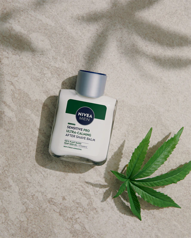 NIVEA MEN Sensitive Hemp Aftershave Balsem met hennepolie