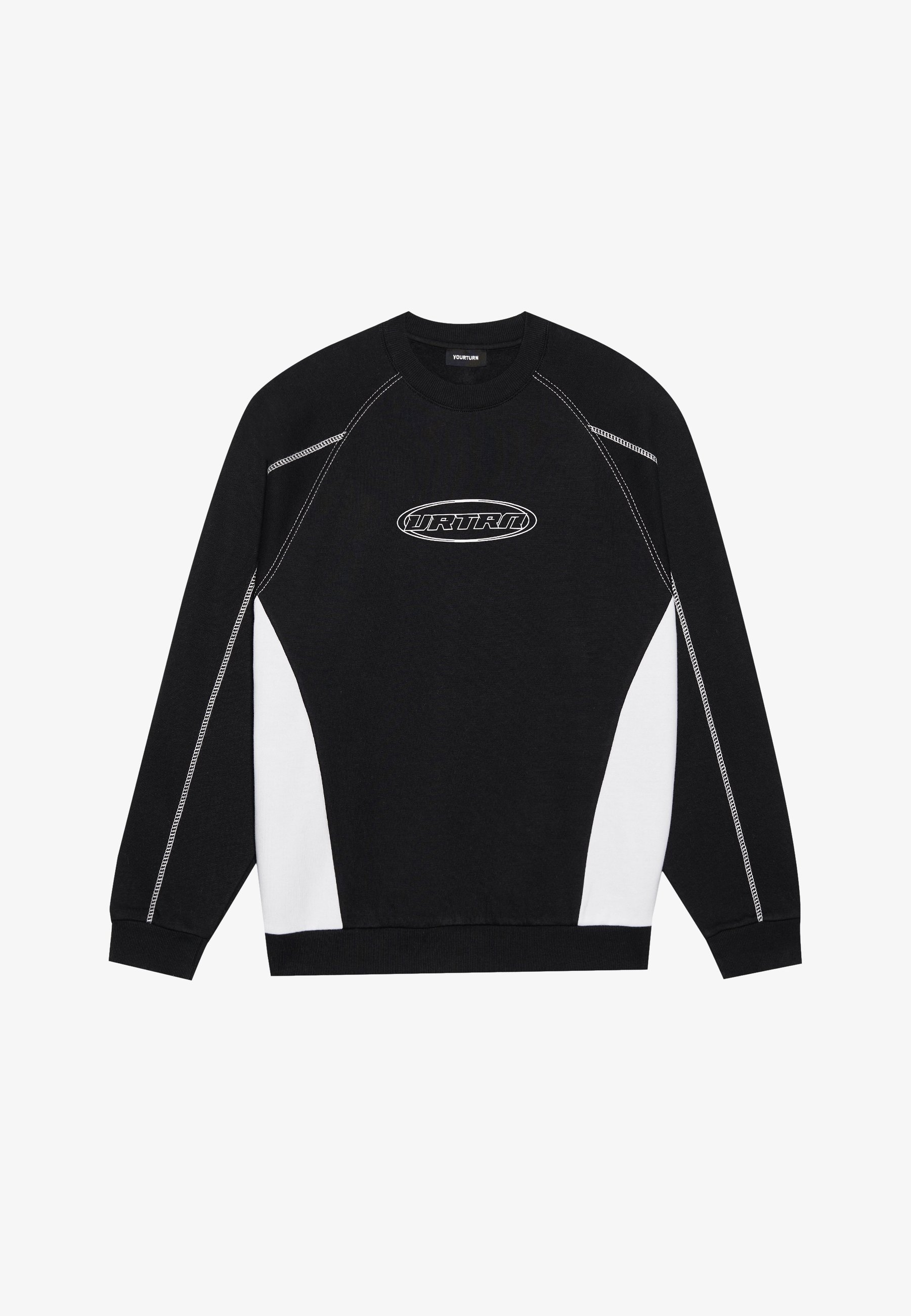 YOURTURN UNISEX - Sweatshirt - echt zwart