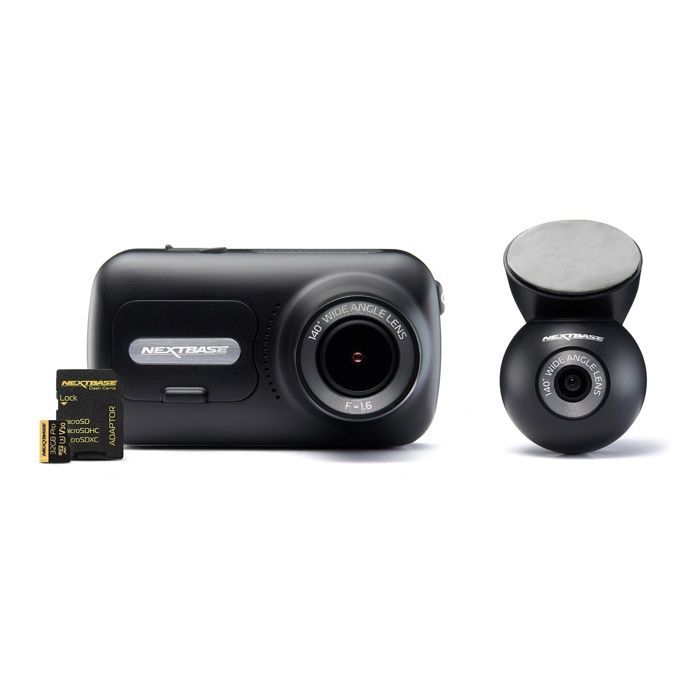 Dashcam - Next Base - 320X - Wide-angle rear camera - 32GB SD card - 1080p HD