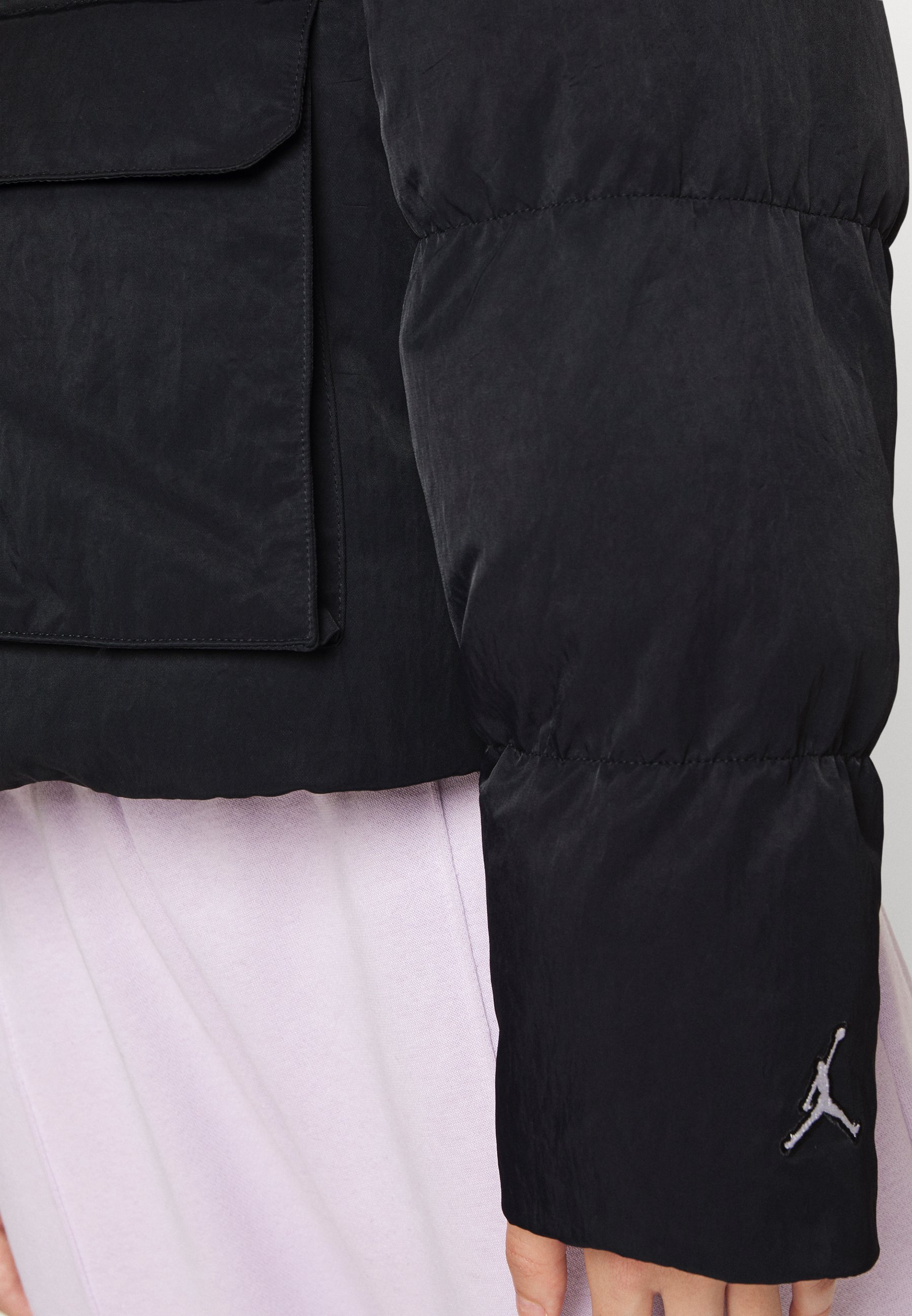 Veste d'hiver Jordan WJ FLIGHT PUFF CORE - Noir/Blanc