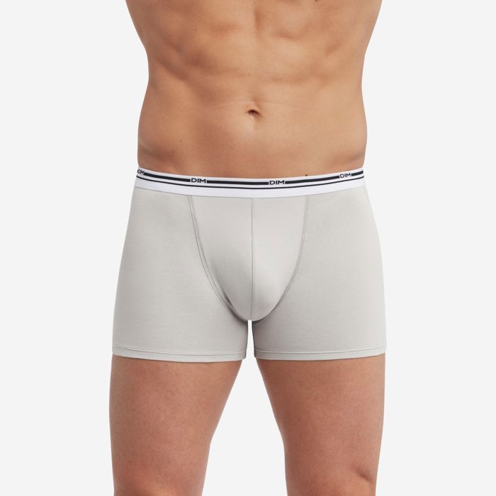Paquete de 3 calzoncillos bóxer de algodón elástico para hombre, colores clásicos.