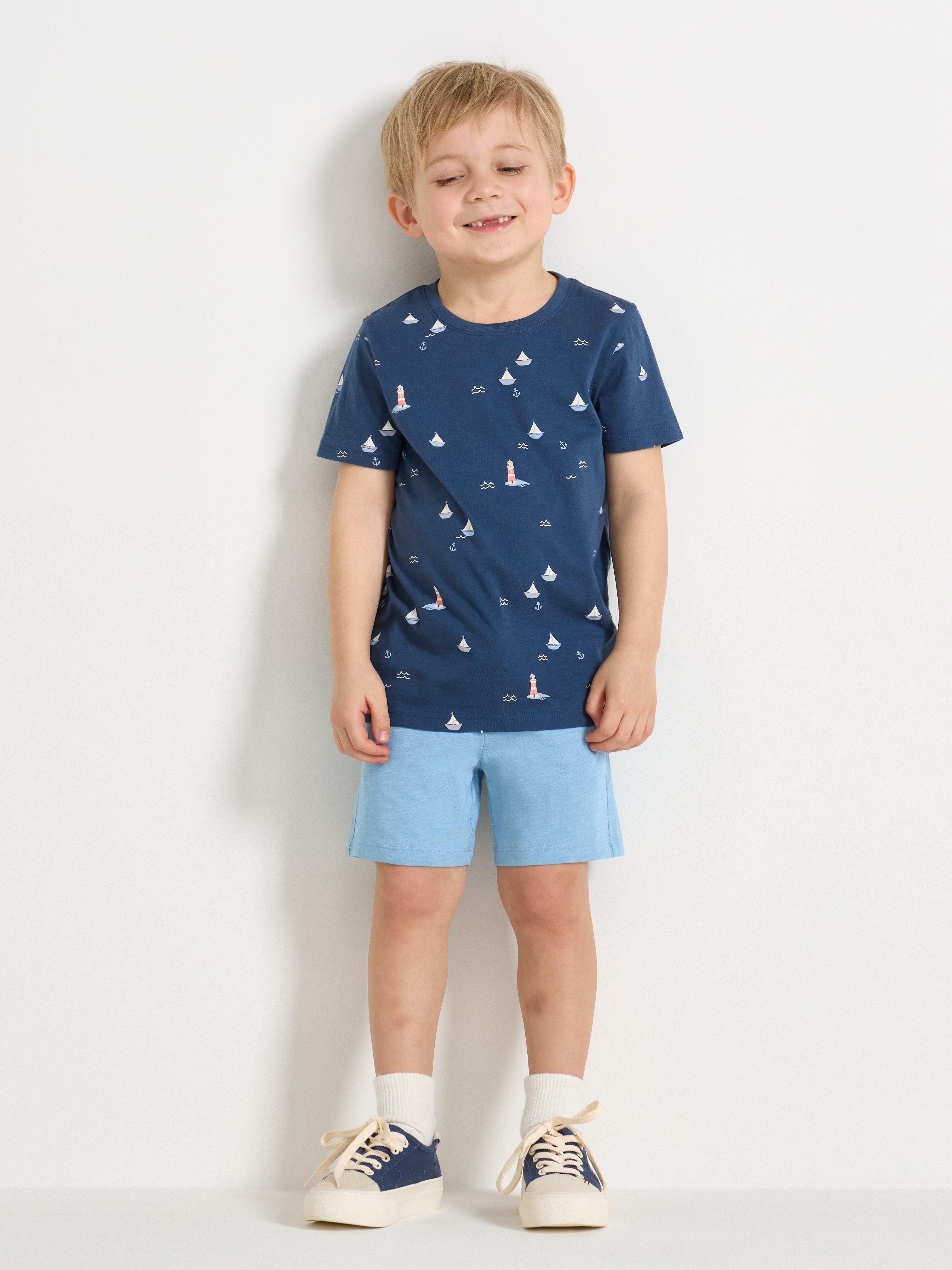 Shorts en bleu clair