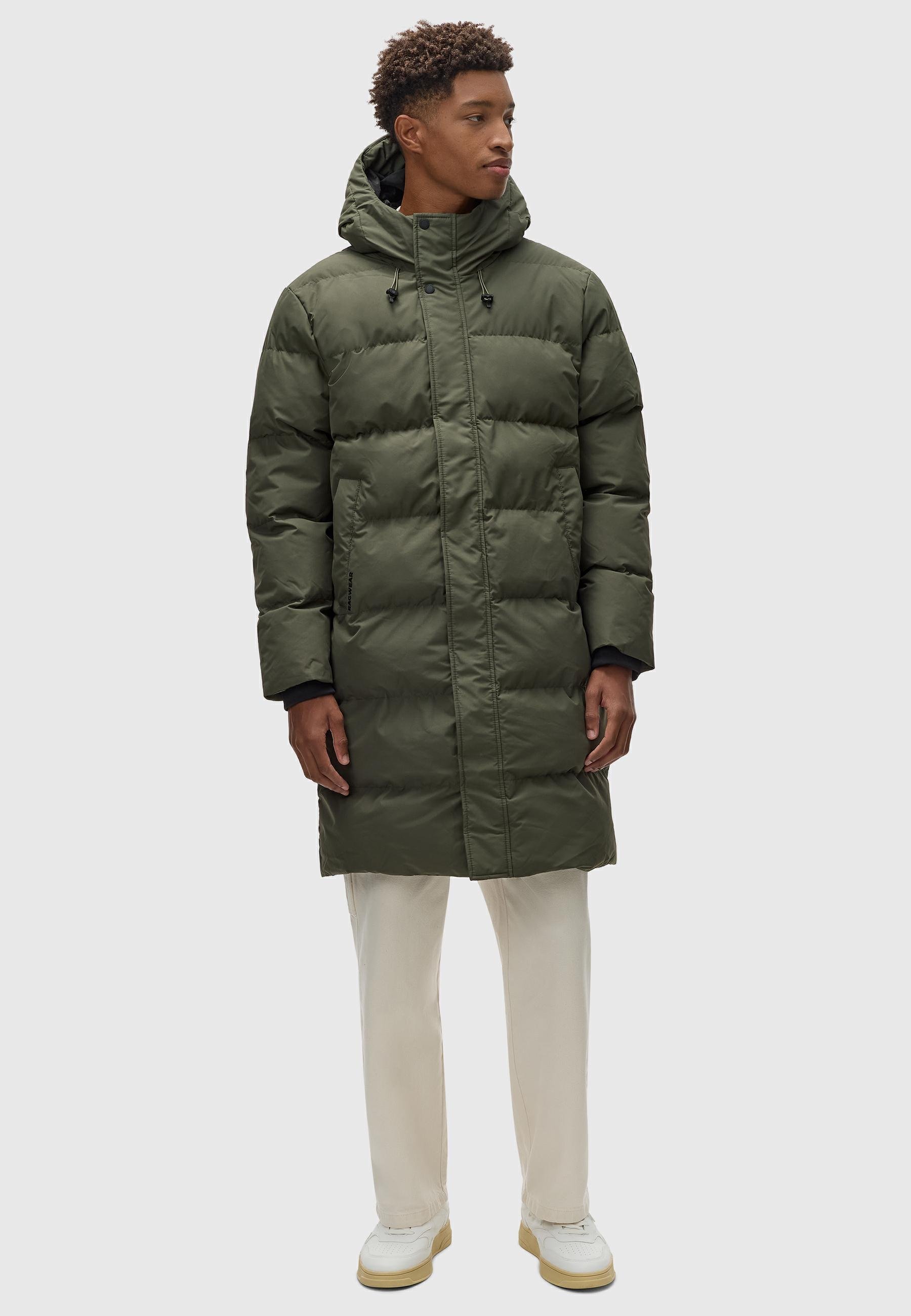 Ragwear NORDBEY - Winterjas - donker olijfgroen