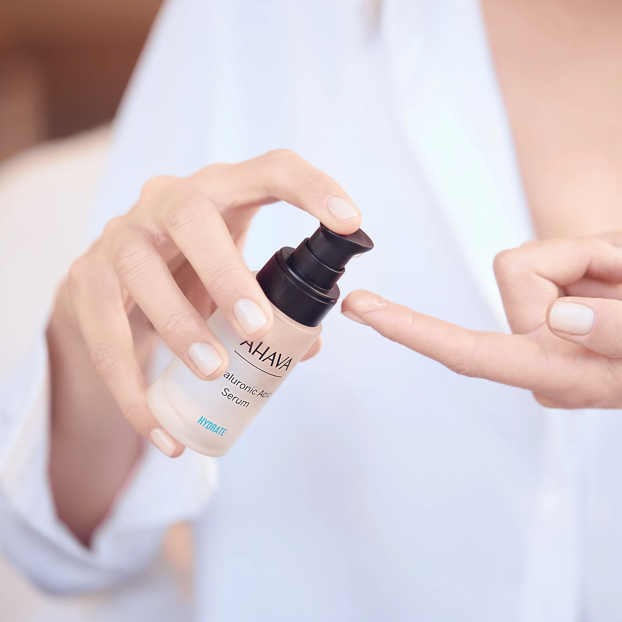 Time to Hydrate Hyaluronic Acid Serum - Siero viso antirughe, Siero viso idratante