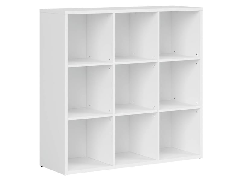 Regał Nepo Plus 114 cm z 9 półkami biały