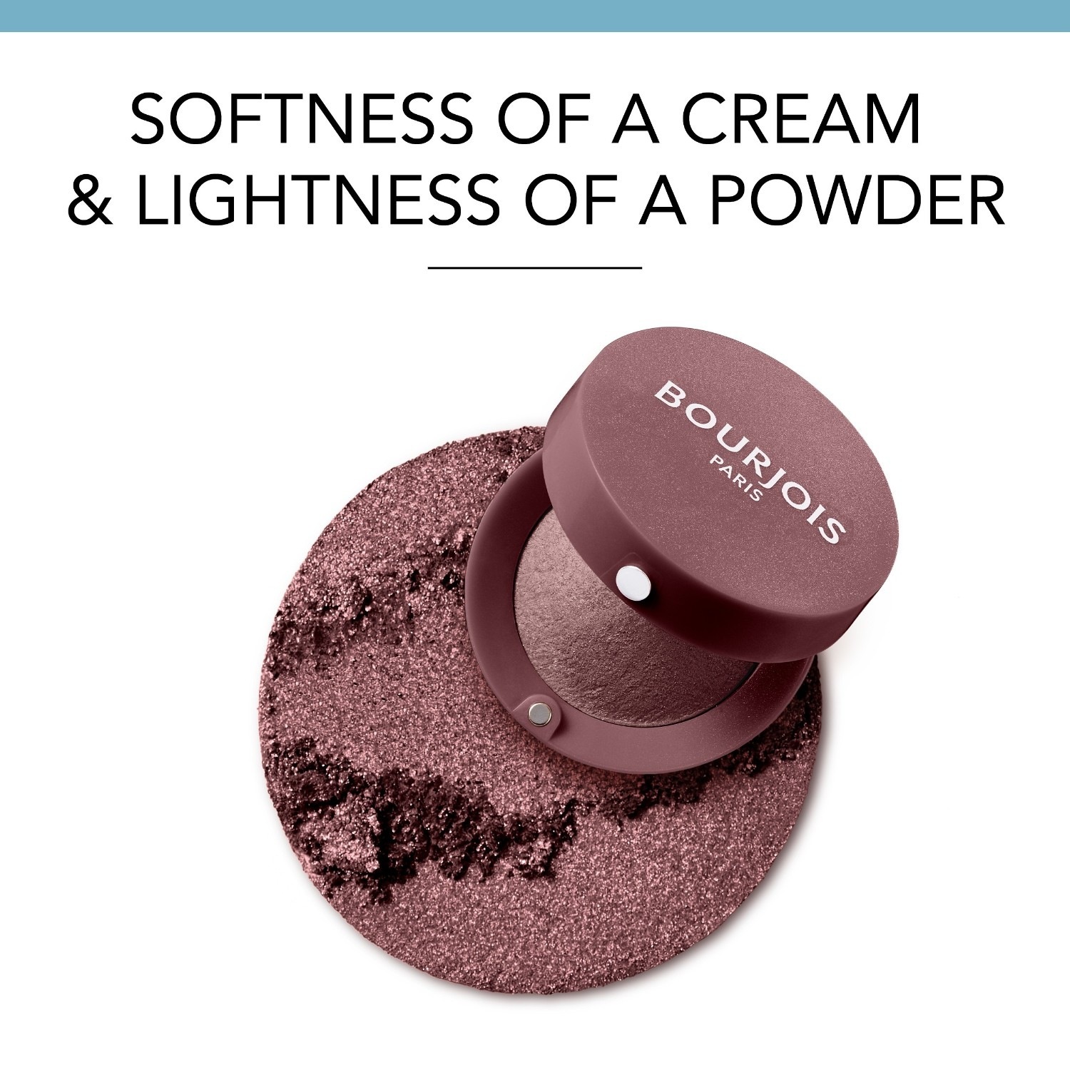 Bourjois сенка за очи, мала округла посудица, 2-у-1 сенка за очи – 1,2 г