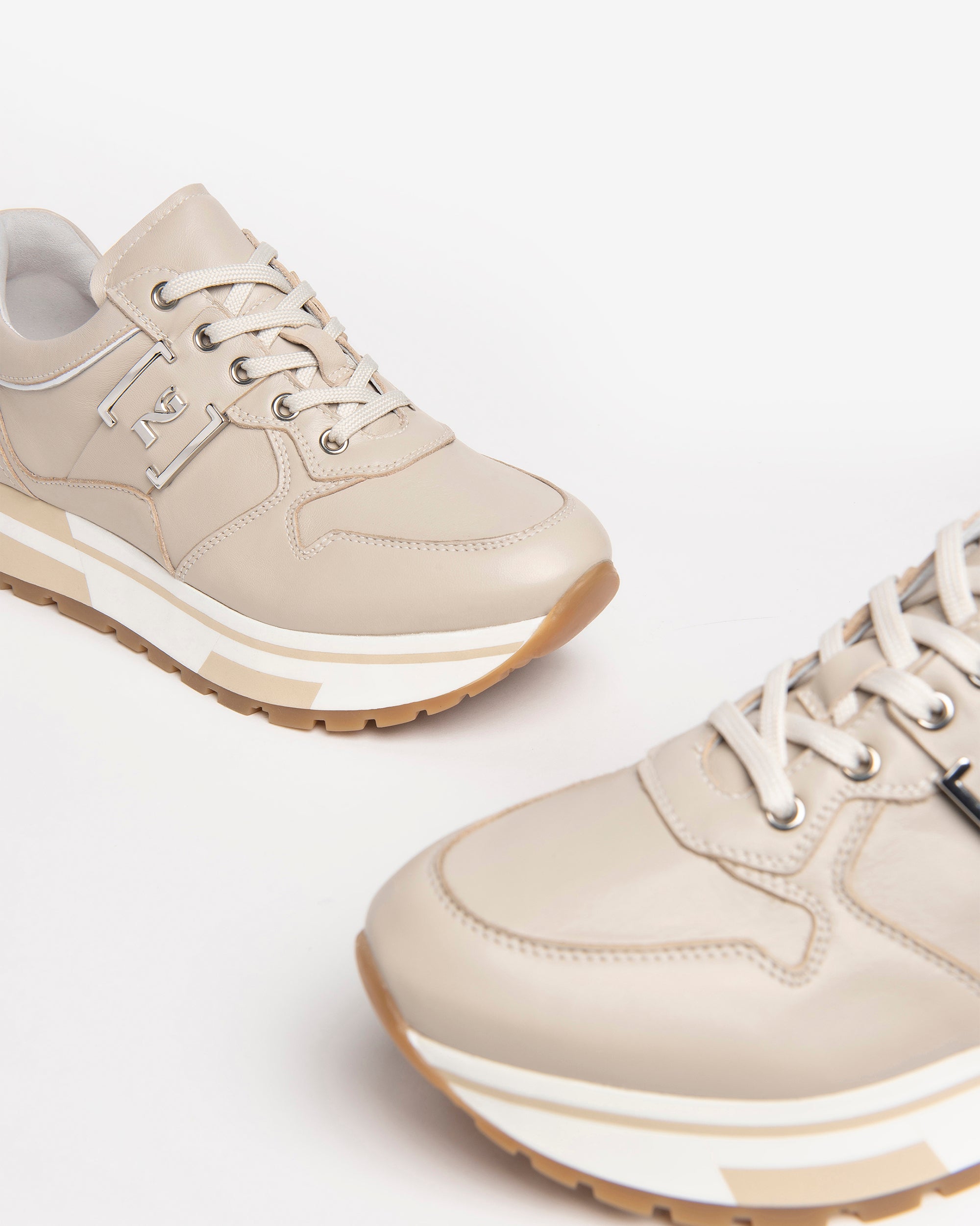  Damen-Sneaker aus Leder