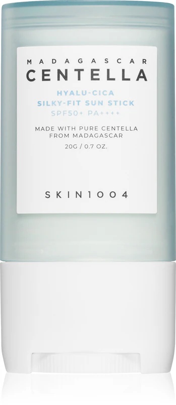 SKIN1004 Madagascar Centella Hyalu-Cica Silky-Fit Sun Stick заштитни и хидратантни стик SPF 50+
