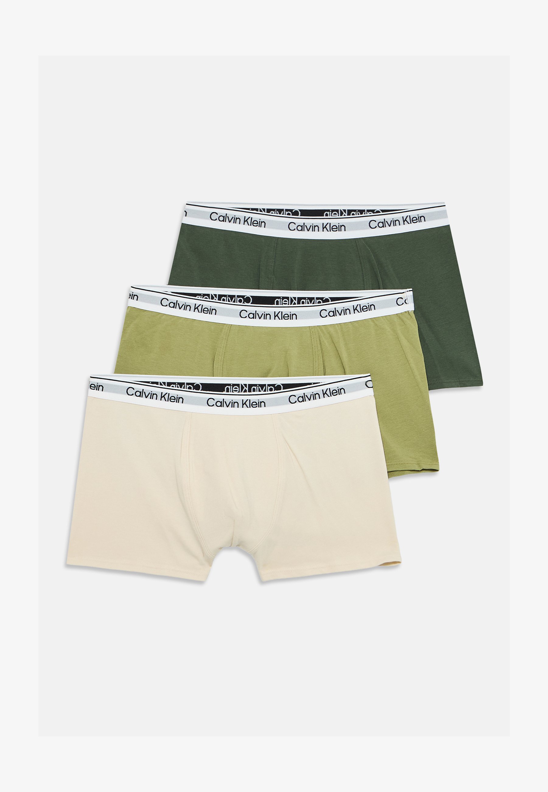 Calvin Klein Ondergoed 3-PACK - Broekjes - tijm/ceder/witkapgrijs