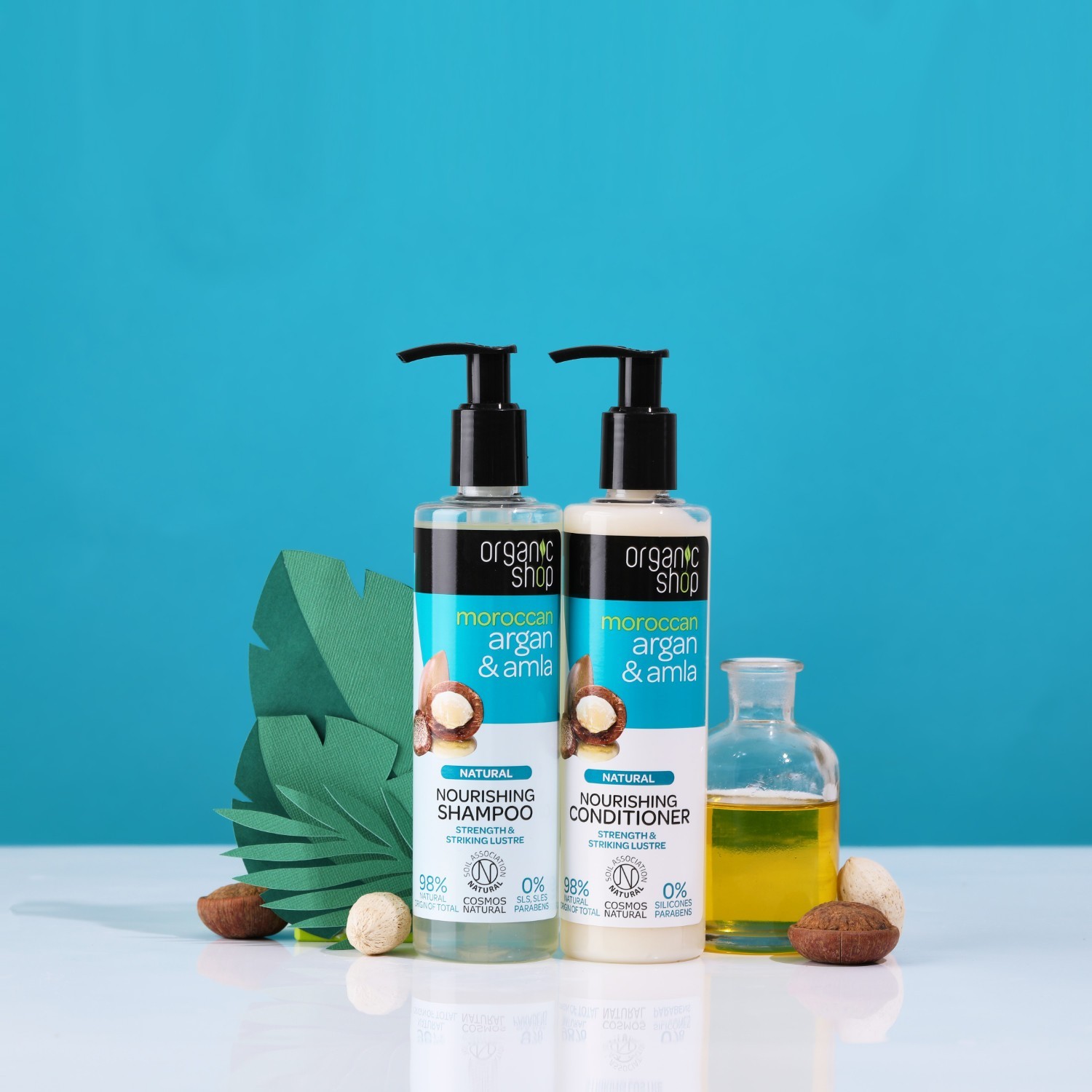 Organic Shop Après-shampoing Nourrissant Argan et Amla