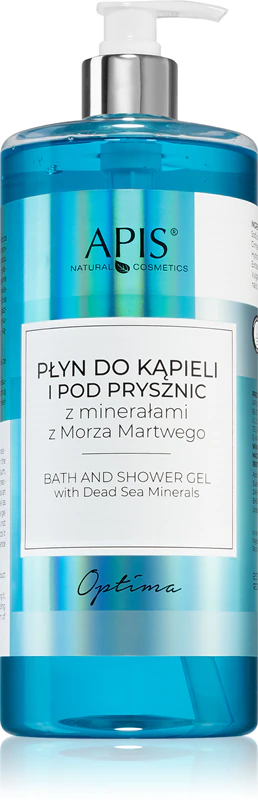 Apis Natural Cosmetics Optima Bad- en Douchegel met Dode Zee-mineralen