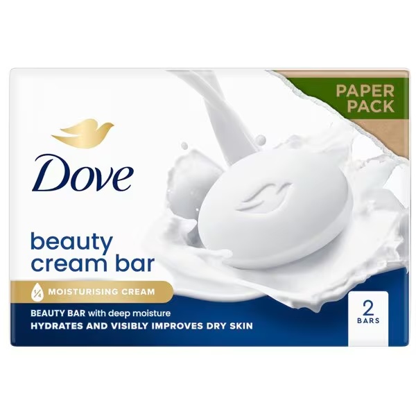 Dove Original Beauty kremasti sapun u prahu<br>2 komada