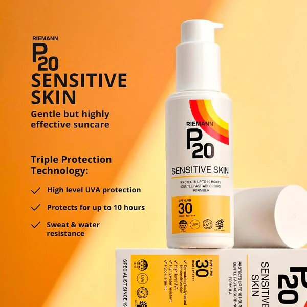 Opalovací krém P20 Sensitive SPF30 200ml