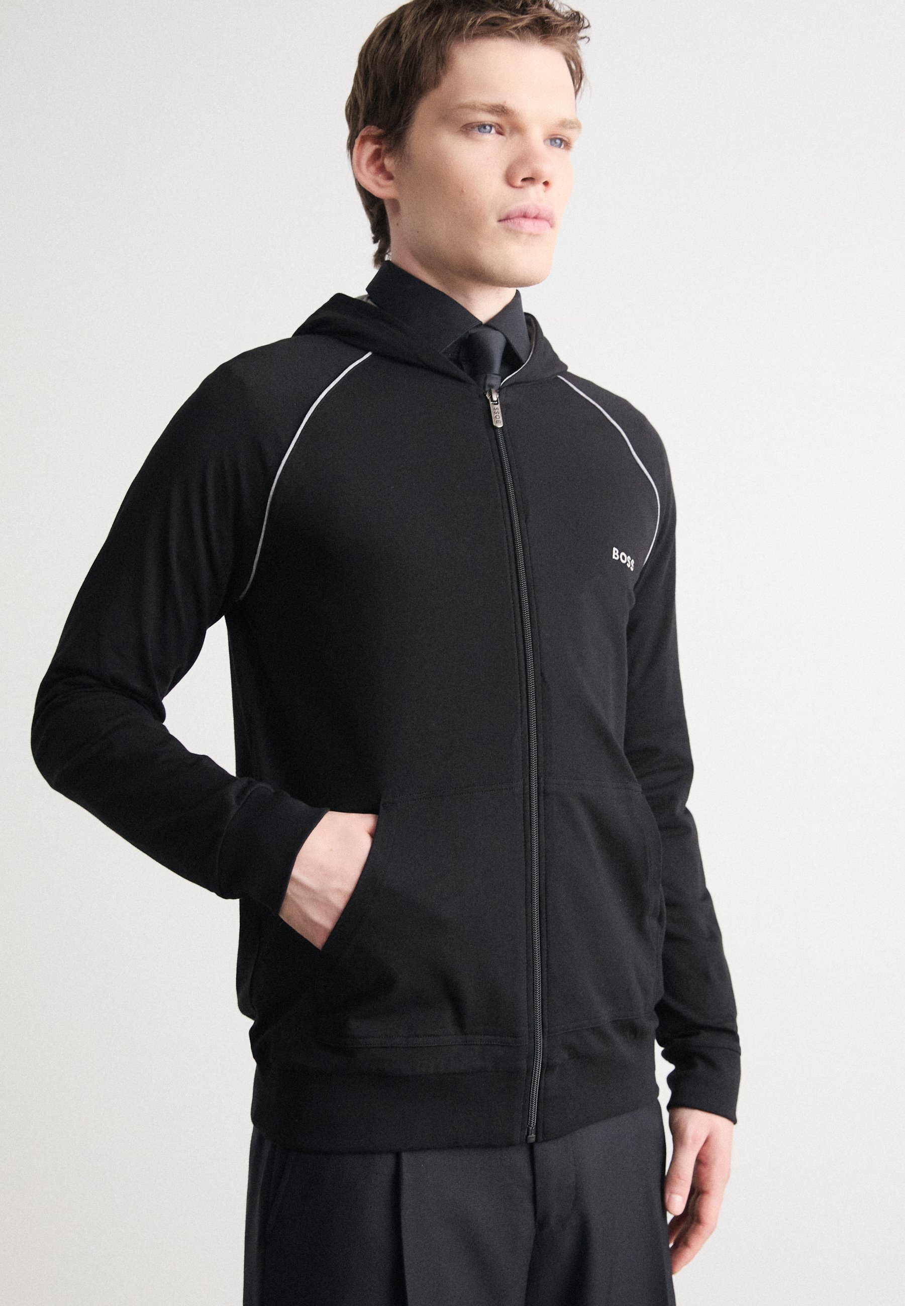 VESTE BOSS MIX&MATCH - Gilet - noir