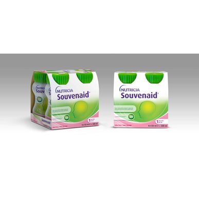 Suvenirpakke Kognitivt underskuddstilskudd Jordbær 4 x 125 ml 4 x 125 ml