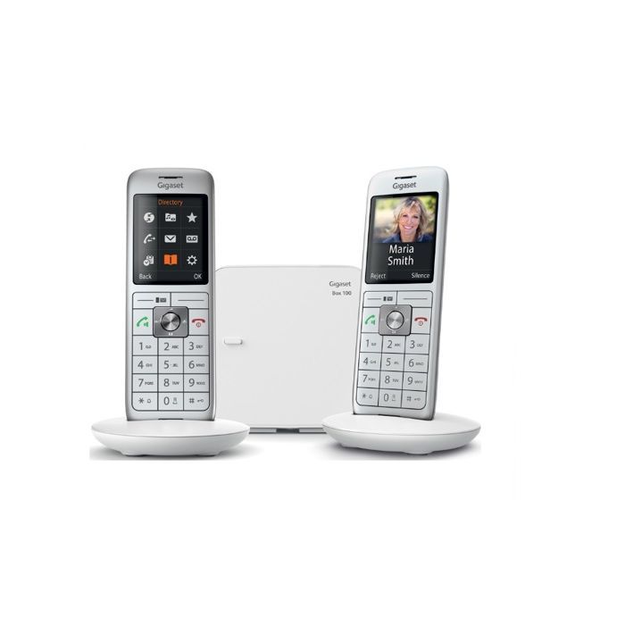 Telefone sem fio GIGASET CL 660 Duo branco