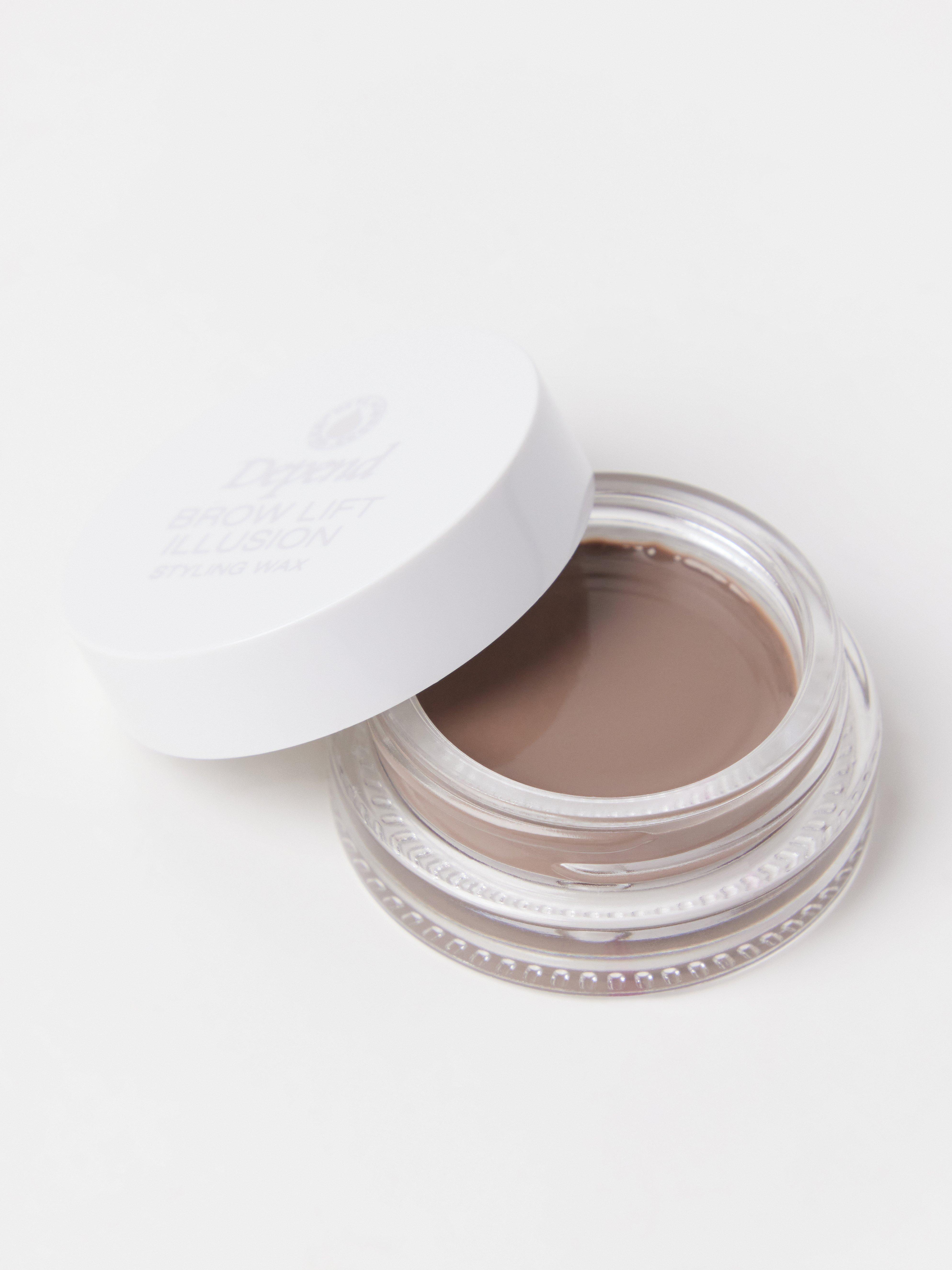 Cera de peinado con color Depend Brow Lift Illusion, MARRÓN SUAVE