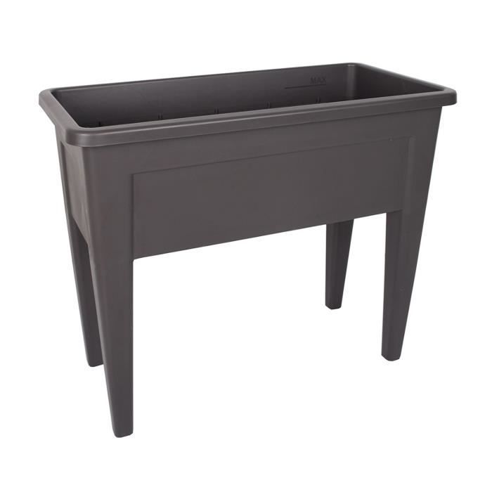 ARTEVASI Grow Table - Venezia - 39 x 80 x H 69 cm - Anthracite Grey