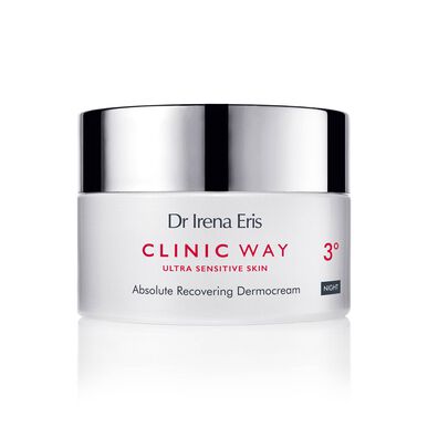 Dr. Irena Eris Clinic Way Absolute Recovering Dermocream 3 Atkuriamasis ir senėjimą stabdantis naktinis kremas 50 ml